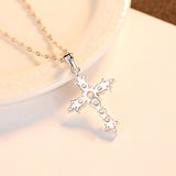 Luna Sterling Silver 925 Silver Pendant and Necklace