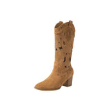 Luna Western Cut Out Boots