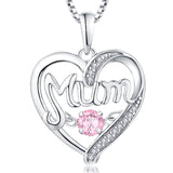 Luna S925 Silver Mom Heart Pendant