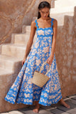 Luna Wavy Maxi Dress