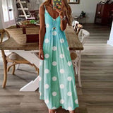 Luna Polka Maxi Dress