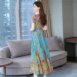 Luna Printed Maxi Dress