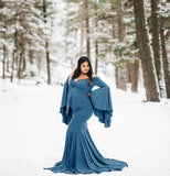Luna Trailing Long Dress