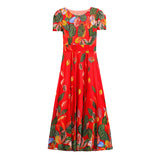 Luna Printed Maxi Dress