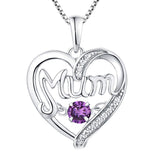 Luna S925 Silver Mom Heart Pendant