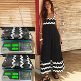 Luna Wavy Maxi Dress