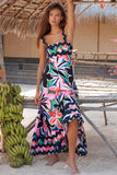 Luna Wavy Maxi Dress