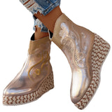 Luna Retro Ankle Boots