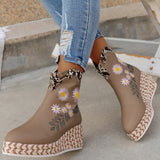 Luna Retro Ankle Boots