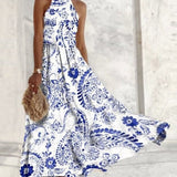 Luna Patterns Chic Maxi Dress