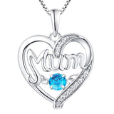 Luna S925 Silver Mom Heart Pendant