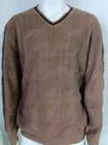 Luna Men's V-Neck Knitted Sweater