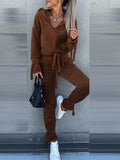 Luna Shiny Tracksuit Set