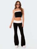 Luna Slimming Low Waist Flared Pants