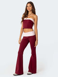 Luna Slimming Low Waist Flared Pants