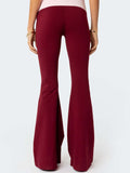 Luna Slimming Low Waist Flared Pants