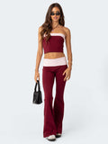 Luna Slimming Low Waist Flared Pants