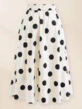 Luna One Piece Bow Swimwear and Polka Dot Skirt
