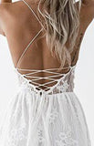 Luna White Lacey Dress