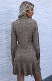 Luna Lapel Shirt Dress