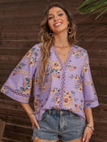 Luna Floral Boho Top