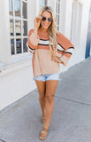 Luna Striped Pullover
