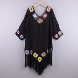 Luna Floral Crochet Cover Up