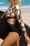 Luna Summer Floral One Piece Swimwear