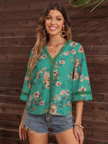 Luna Floral Boho Top