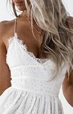 Luna White Lacey Dress