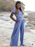 Luna Casual Tee Trousers Set