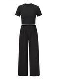 Luna Casual Tee Trousers Set