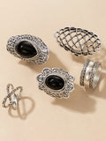 Luna Drip Oil Five 5 Ring Set