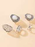 Luna Drip Oil Five 5 Ring Set