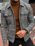 Luna Men's Plaid Jacket