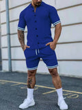 Luna Men's Shirt Shorts Set