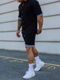 Luna Men's Shirt Shorts Set