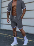 Luna Men's Shirt Shorts Set