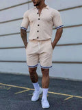 Luna Men's Shirt Shorts Set