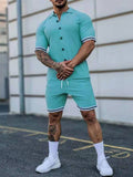 Luna Men's Shirt Shorts Set