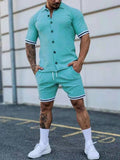 Luna Men's Shirt Shorts Set