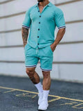 Luna Men's Shirt Shorts Set