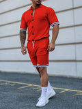 Luna Men's Shirt Shorts Set
