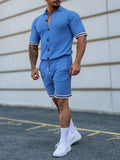 Luna Men's Shirt Shorts Set