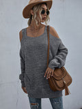 Luna Statement Cold Shoulder Sweater