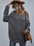 Luna Statement Cold Shoulder Sweater