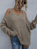 Luna Statement Cold Shoulder Sweater