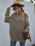 Luna Statement Cold Shoulder Sweater