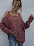 Luna Statement Cold Shoulder Sweater