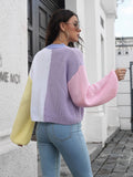 Luna Colour Block Sweater